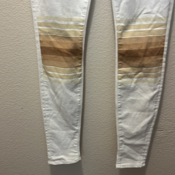 Mother The Looker Love on the Line Stripe Jeans size 27 - Picture 7 of 14